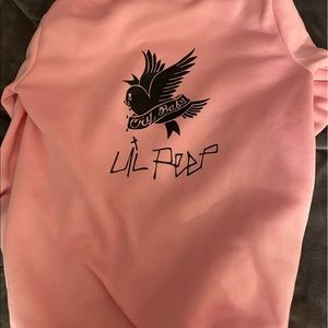 Lil Peep pink Hoodie